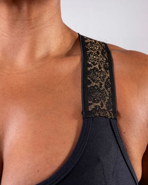 Golden Sports Bra