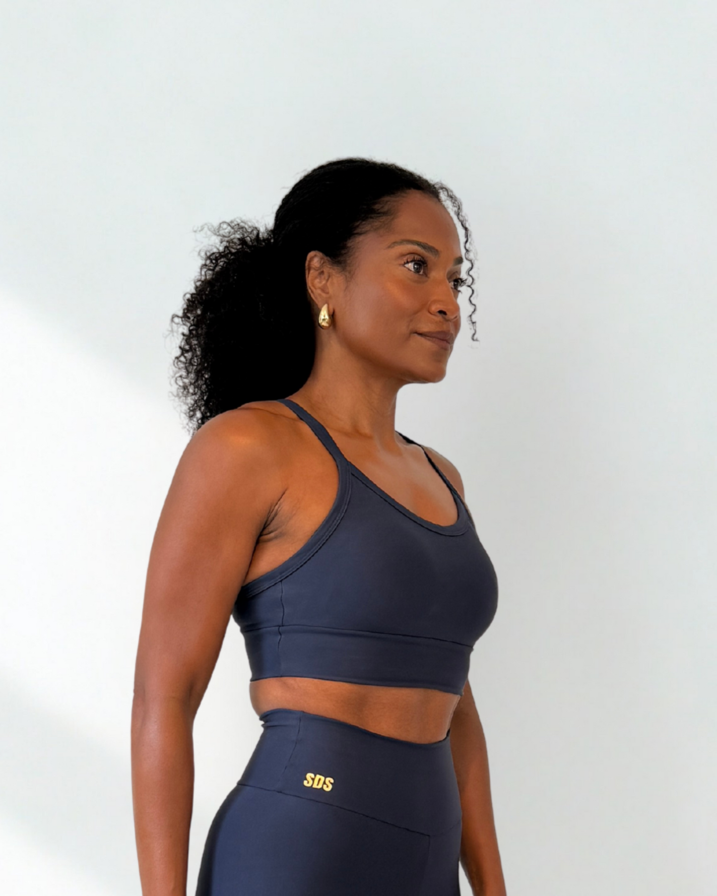 Tiger Navy Bra