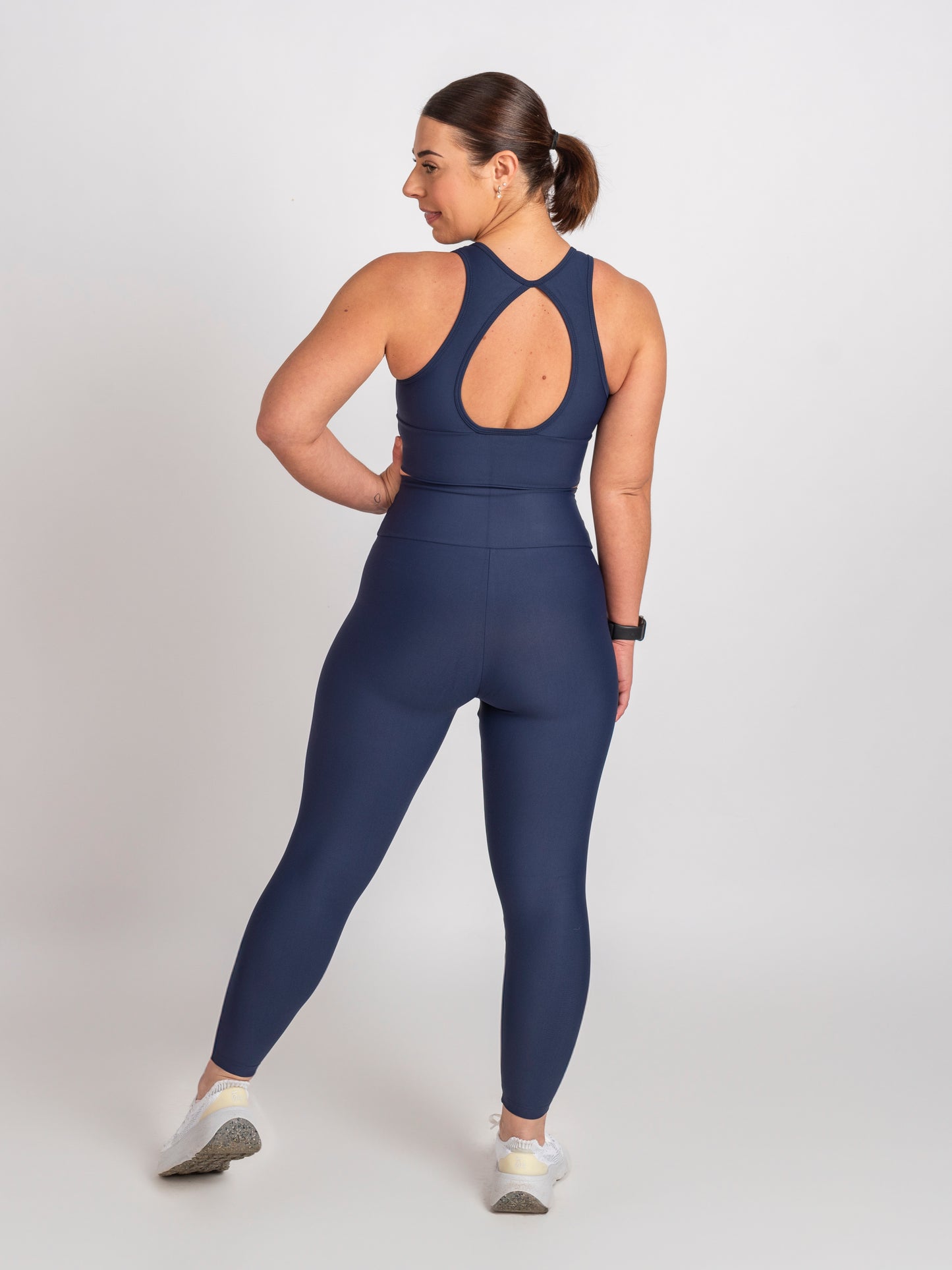 Navy Panther -Ankle Length