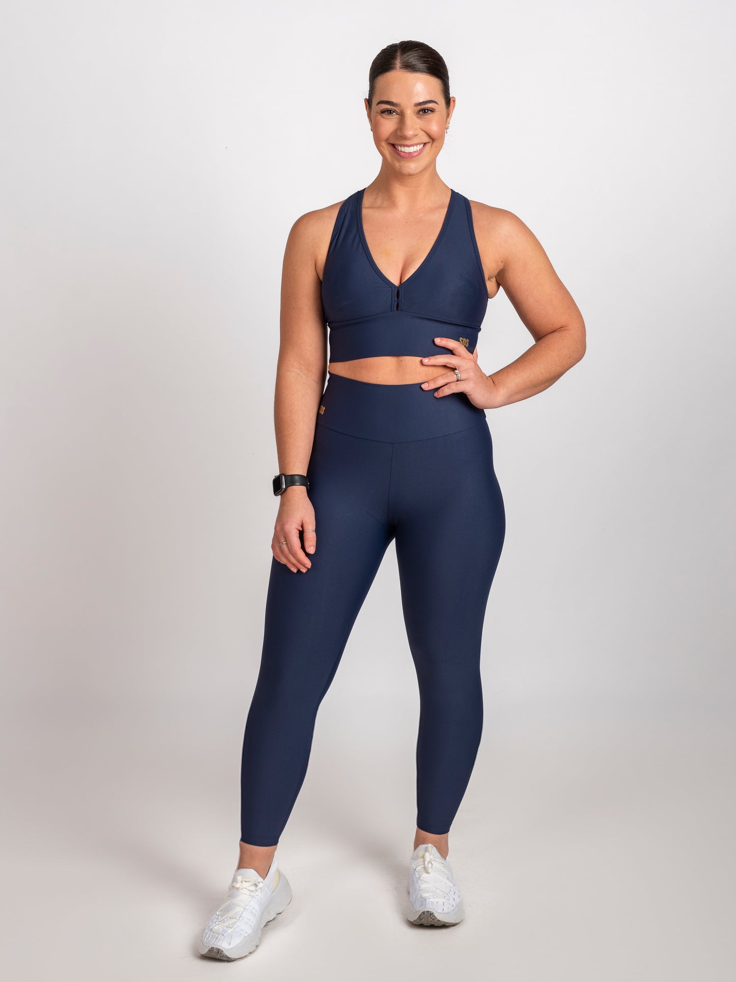 Navy Panther -Ankle Length