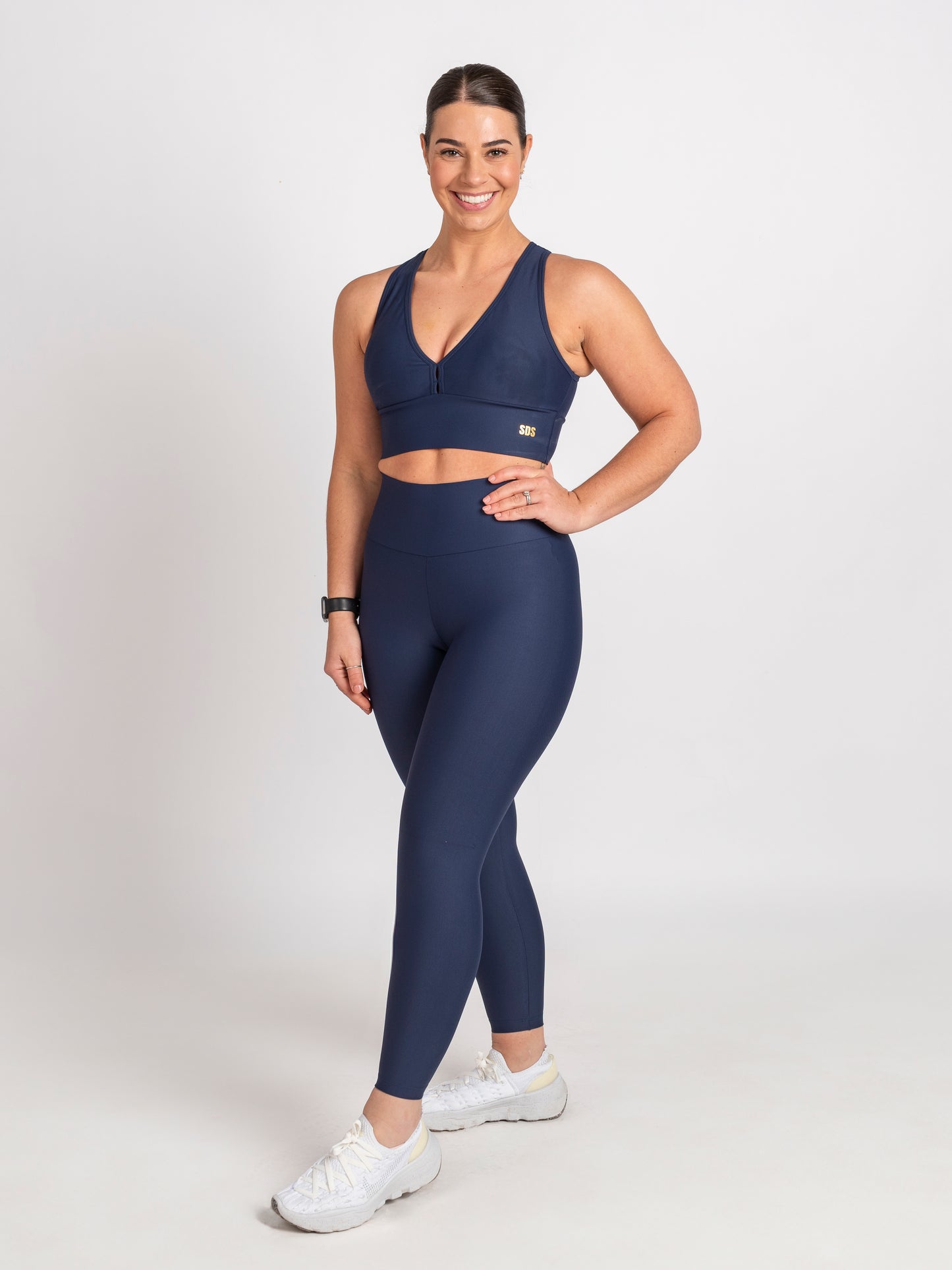 Navy Panther -Ankle Length