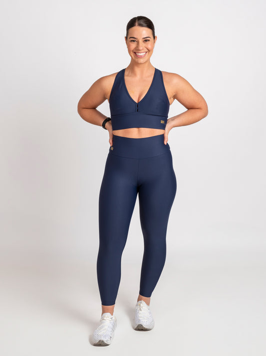 Navy Panther -Ankle Length