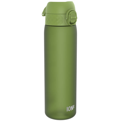 Leak Proof Slim Water Bottle, Recyclon, Khaki Green, 500ml (18oz)