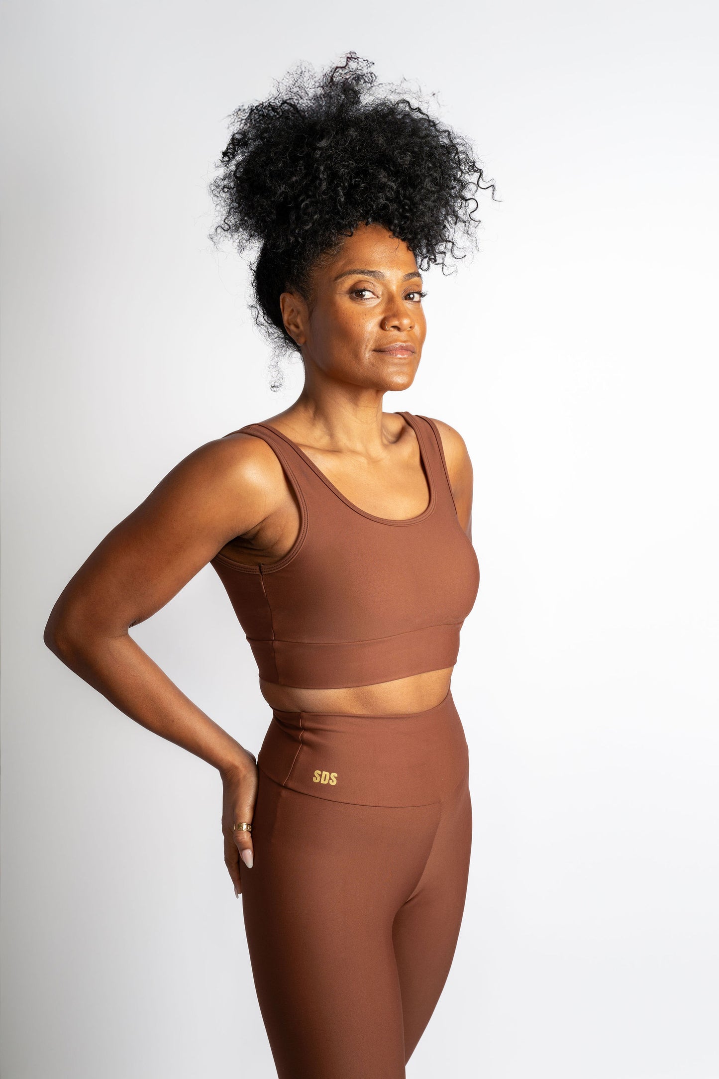 Bold Brown Sport Bra