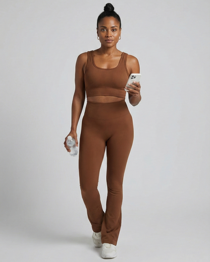 Brown Vibes - Flare - Ultra High Raise